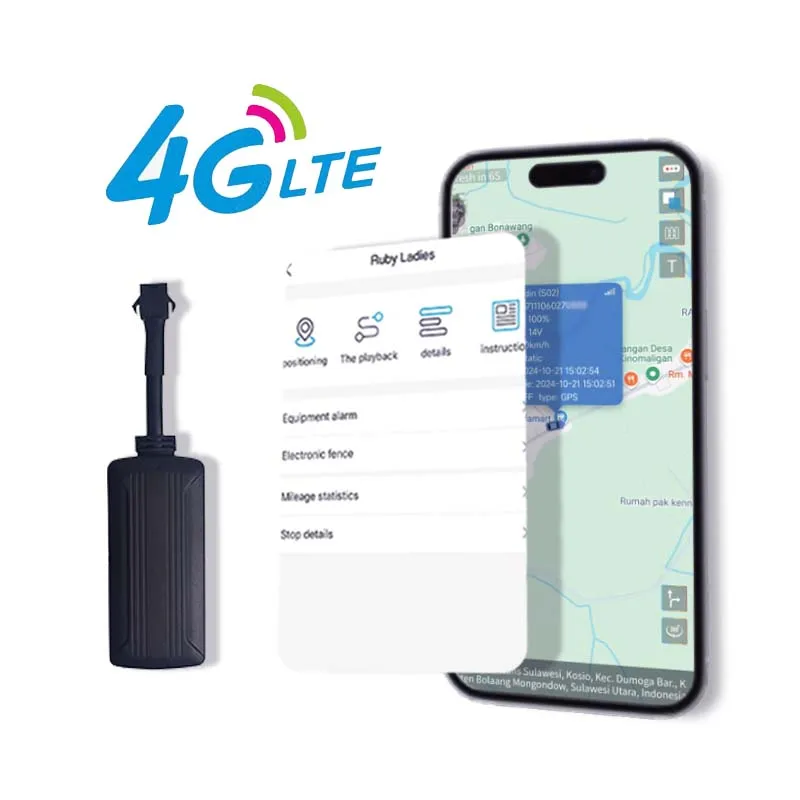 Фото 4G GPS-трекер для автомобиля, мотоцикла, устройства слежения за транспортными средствами с отключением масла и программным обеспечением для онлайн-слежения, автомобильные аксессуары №3