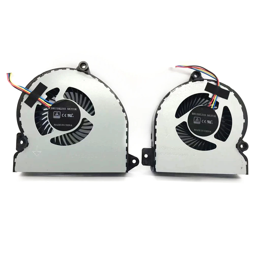

Новый вентилятор охлаждения процессора и вентилятор GPU для ASUS GL702VI 13N1-32P0101 13N1-32P0201 DC12V