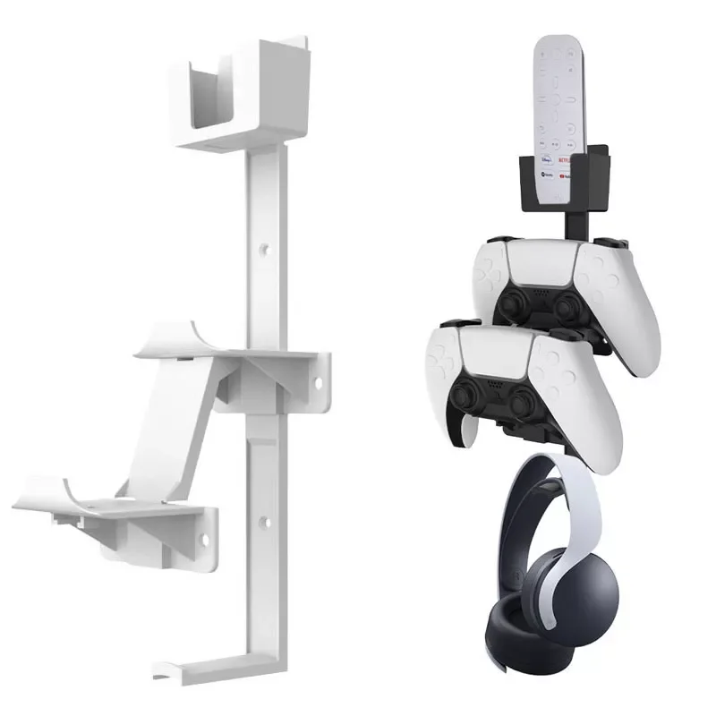 

Controller & Headphone Wall Mount Holder Bracket Hanger Remote Control Storage Stand for Xbox ONE Series X PS5 PS4 NS Switch