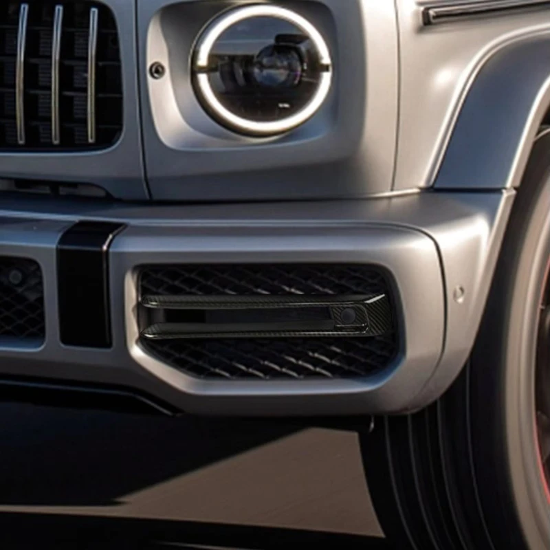 Фото Декоративная накладка из сухого карбона для противотуманных фар G WAGON W464 W463A G63 G500 G400 №5