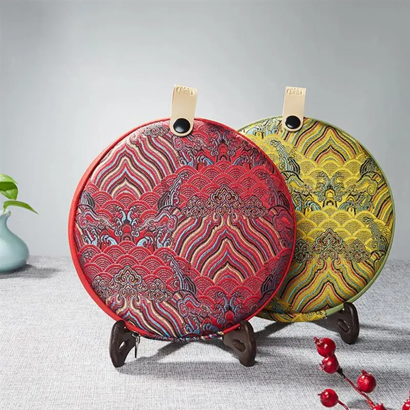 Тканевая художественная сумка для хранения чайного торта в китайском стиле