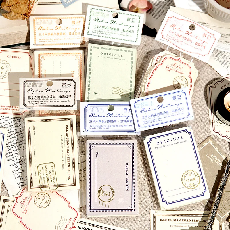 

20 наборов/партия, бумажные блокноты для записей