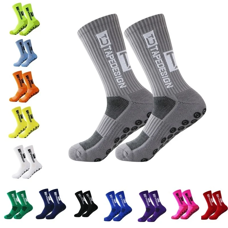 

Pairs Soccer Grip Socks 22 Socks Non-Slip Anti Slip Football Cotton Bottom Sport Cycling Basketball Socks 38-45 Wholesale