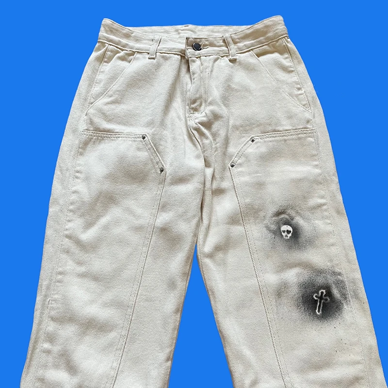 Новинка универсальные повседневные уличные модные брюки Sanrios в стиле Hellokitty Y2K