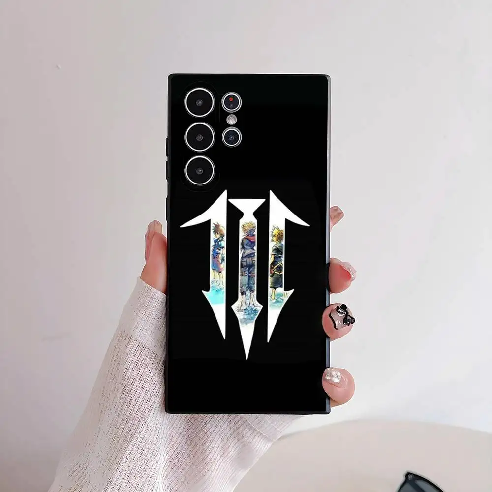 Фото Чехол для телефона Game K-Kingdom H-Hearts, приятный для кожи мягкий чехол из ТПУ, совместимый с Samsung S21/S22/S23/S24/S25 FE/Plus/Ultra №3
