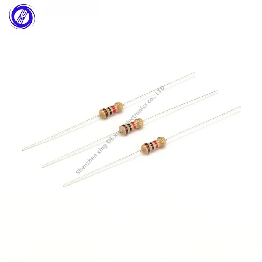 Резистор из углеродной пленки (100 шт.) 1/4 Вт 5% 100 К 120 150 180 200 220 240 270 300 330 360 390 430 470 R E Ом