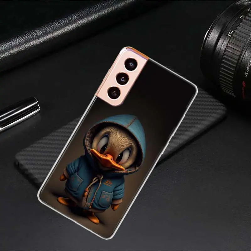 Чехол для телефона Monkey Frog Pig Cow Bird Cat Animal Samsung A16 A05S A15 A25 A35 A55 Galaxy S8 S9 A70 A50 A40 A30S A20E A20S M12