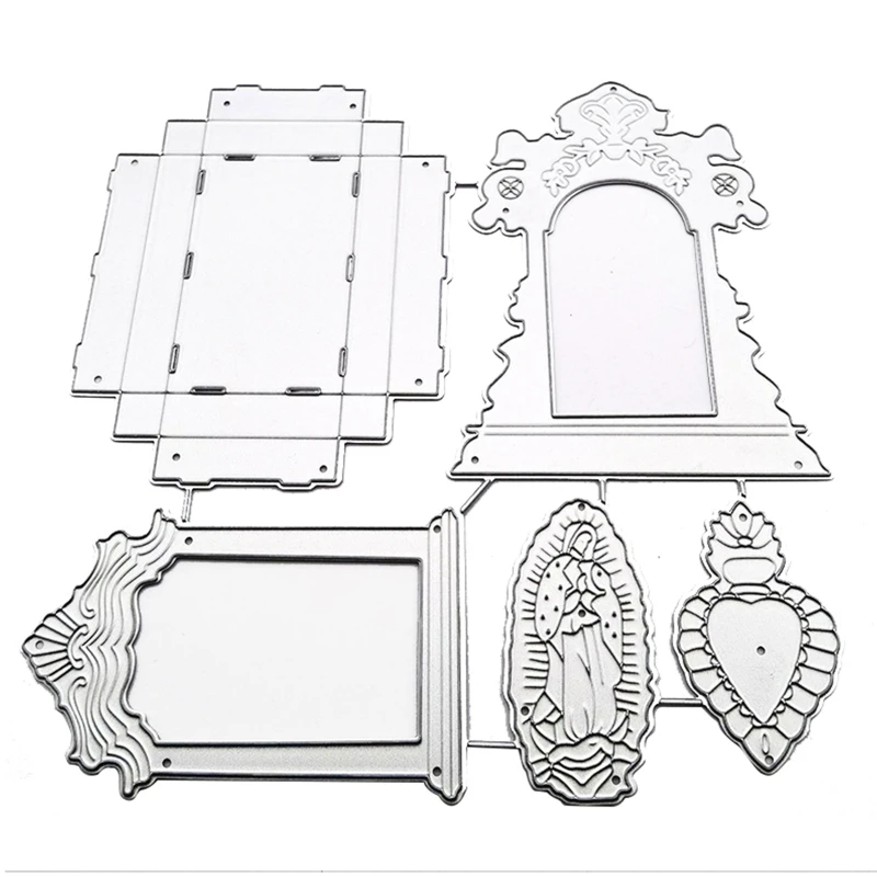 

Металлические Вырубные штампы в форме сердца, фотоальбом, бумажная форма для карточек