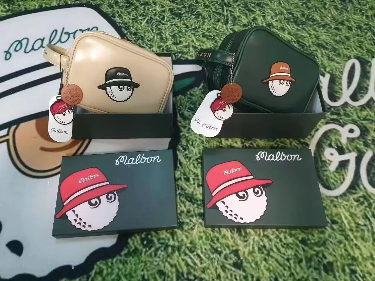 2022 New Golf Handbag Golf Cosmetic Bag including gift box