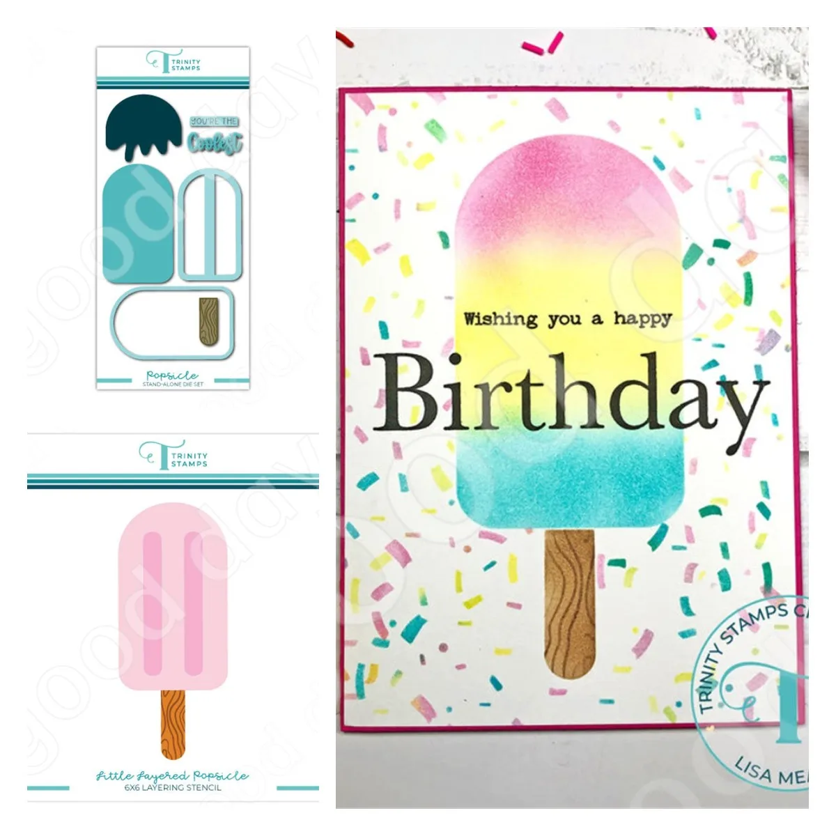 

New 2022 Arrival Popsicle Metal cutting Dies Stencil Scrapbook Diary Decoration Embossing Template Diy Greeting Card Handmade