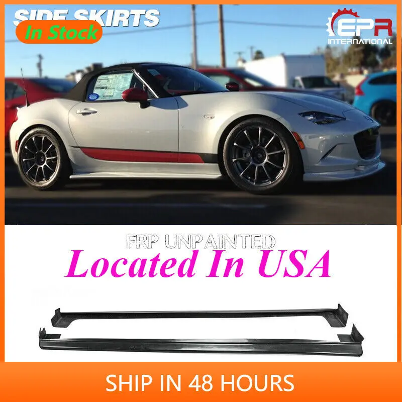 

Боковая ступенчатая юбка из стекловолокна для MX5 ND5RC родстер Miata Odula