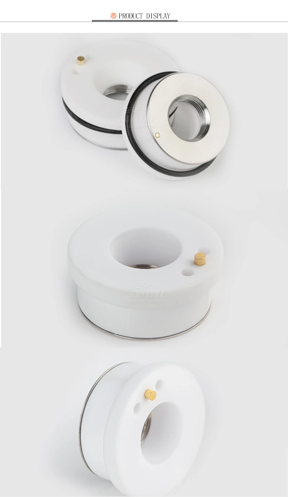 RAYLINE Лазерная керамика 28/32 мм M1 M14 Держатель сопла WTC-01A KT B2 Для режущей головки