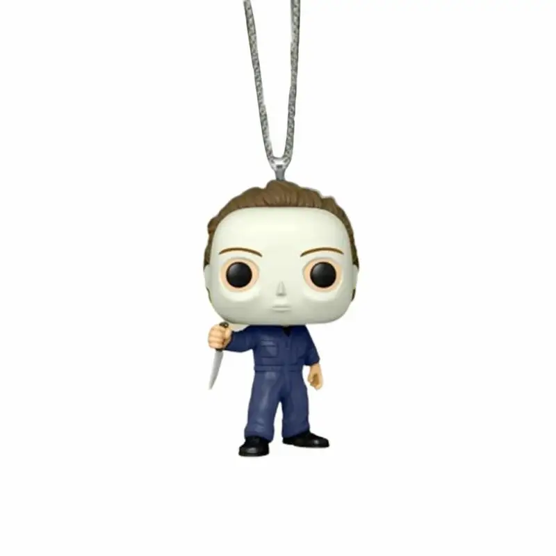 

Car Pendant Anime Figures Horror Movie Joker Hang Acrobatic Clown Ornaments Auto Rearview Mirror Interior Decoration Gifts