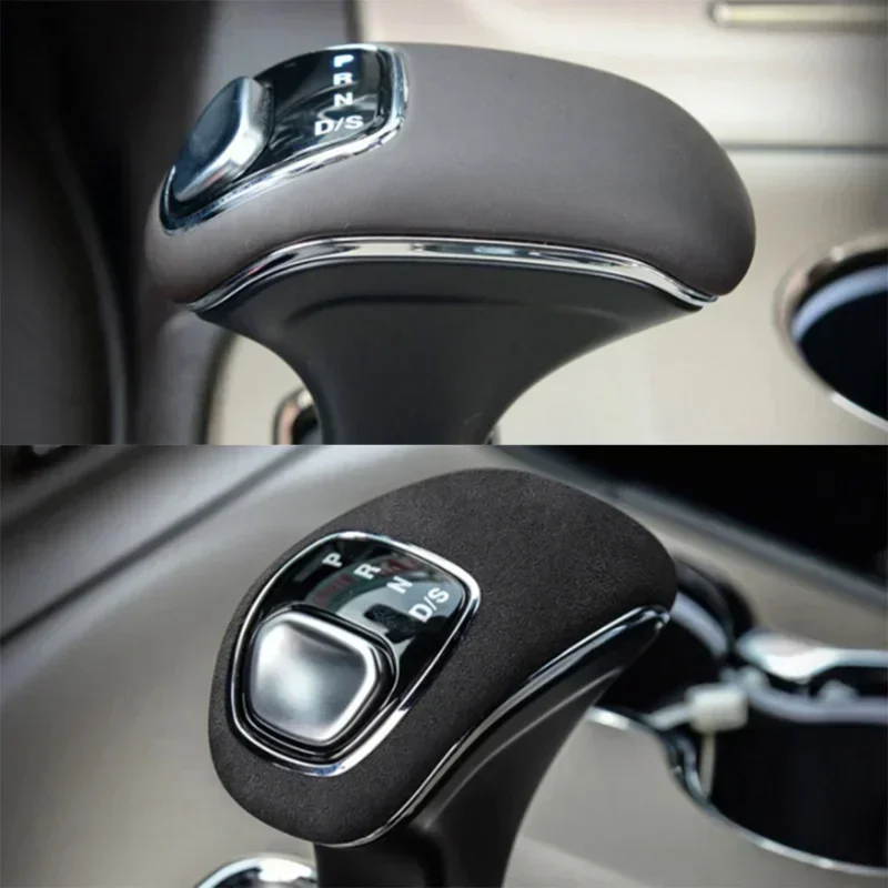 Для Jeep Grand Cherokee 2014 2015 ручка переключения передач автомобиля головка замшевая