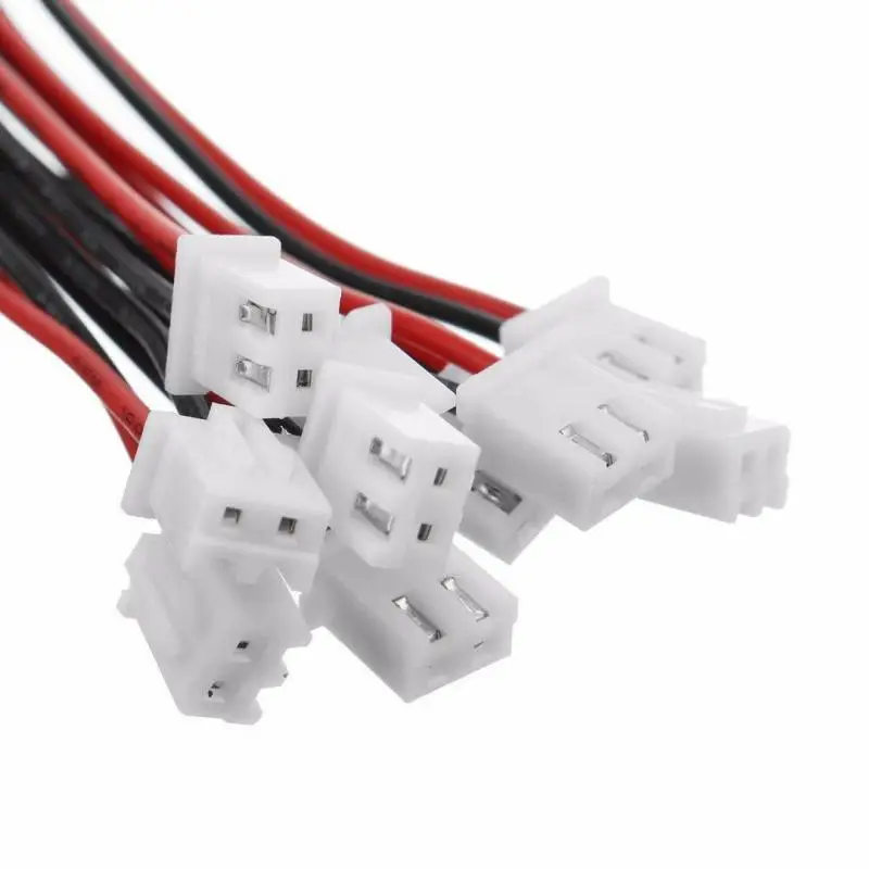50 комплектов ~ 10 комплектов 2-контактный мини микро JST XH2.54mm 24AWG разъем с проводами 150 мм