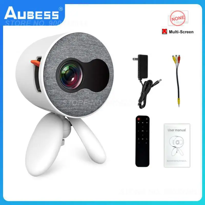 

Same Screen Mirroring Multimedia With Mobile Phone Led Desk Projector Mini Projector Portable Media Video Player Childrens Gift