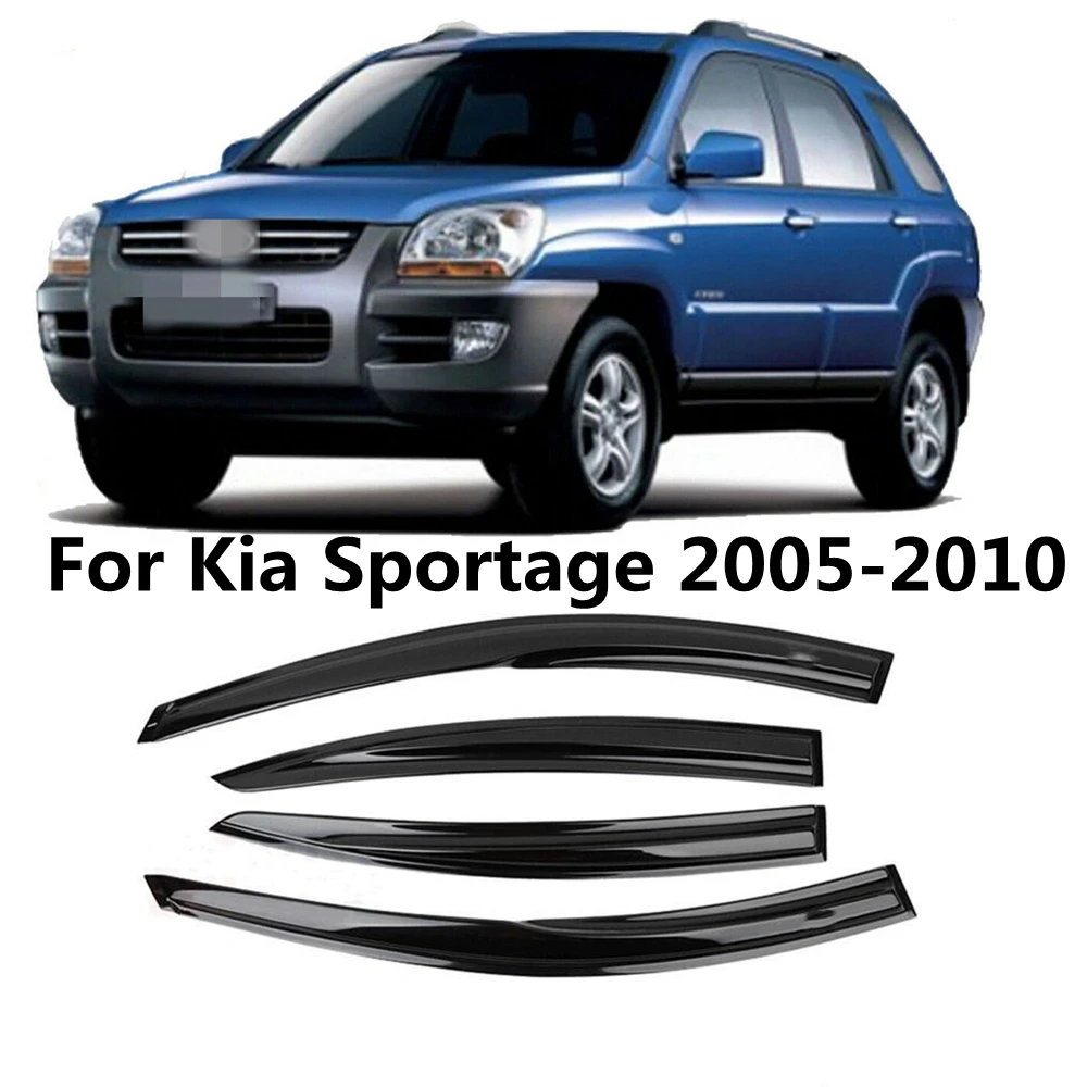 

Козырек от дождя и погоды для Kia Sportage 2005 2006 2007 2008 2009 2010