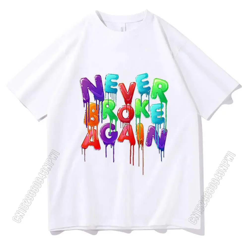 Футболка Мужская/Женская хлопковая в стиле хип-хоп 100% хлопок