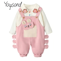 baby boys girls spring autumn clothes suit cartoon outfit children tracksuit kids casual long sleeve first 2 year clothing set