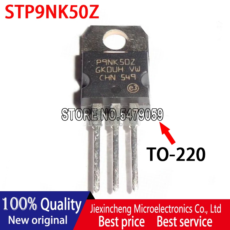 

New original STP9NK50Z P9NK50Z STP9NK50 TO220 10PCS/LOT