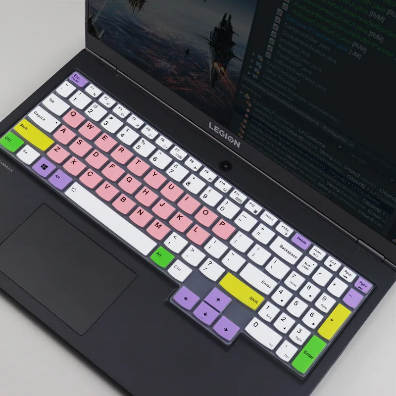 For Lenovo IdeaPad Gaming 3 3i 15AMD gaming laptop 15.6 inch 2020 Notebook Silicone Laptop keyboard Cover Skin Protector PAD