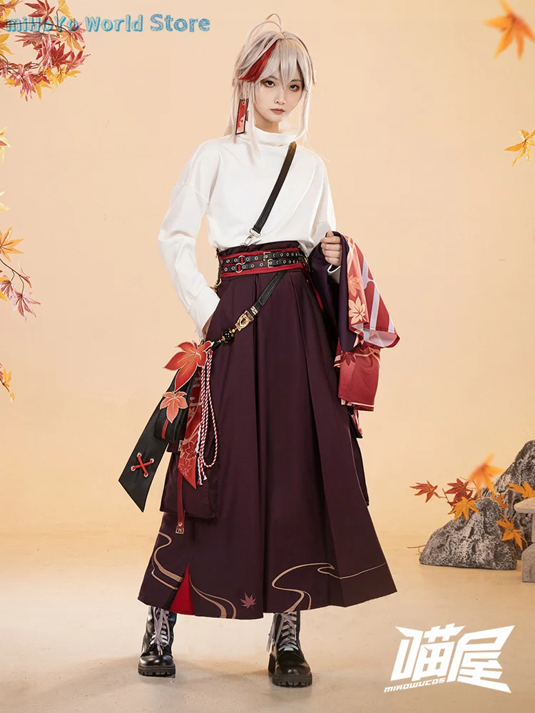 Косплей Хаус геншин ударт каэдехара казуха ежедневный модный костюм Doujin на день