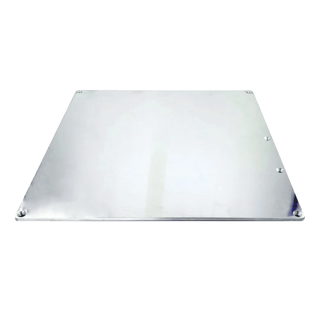 

Baiozraw Fine wash super flat3 Point bed levelling 5083 MIC6 aluminum alloy build plate 6mm thickness for V-CORE 3 3D printer