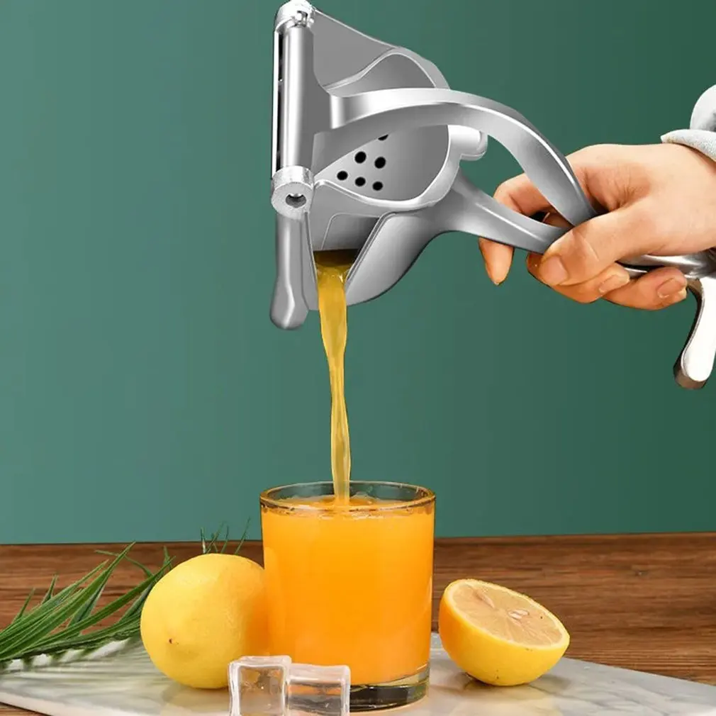 

1set Manual Juice Squeezer Aluminum Alloy Hand Pressure Orange Juicer Pomegranate Lemon Squeezer Kitchen Accessories