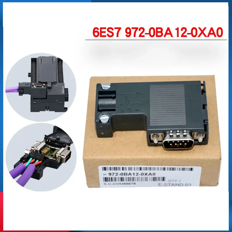 Совместим с разъемом DP. Разъем шины Profibus 485. 6ES7972-0BA12-0XA0.