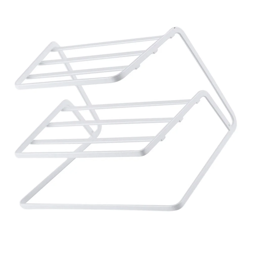 

Rack Kitchen Drying Dish Shelf Drainer Organizer Cabinet Cutlery Drainage Bowl Organizers Stand Display Plate Storage Holder