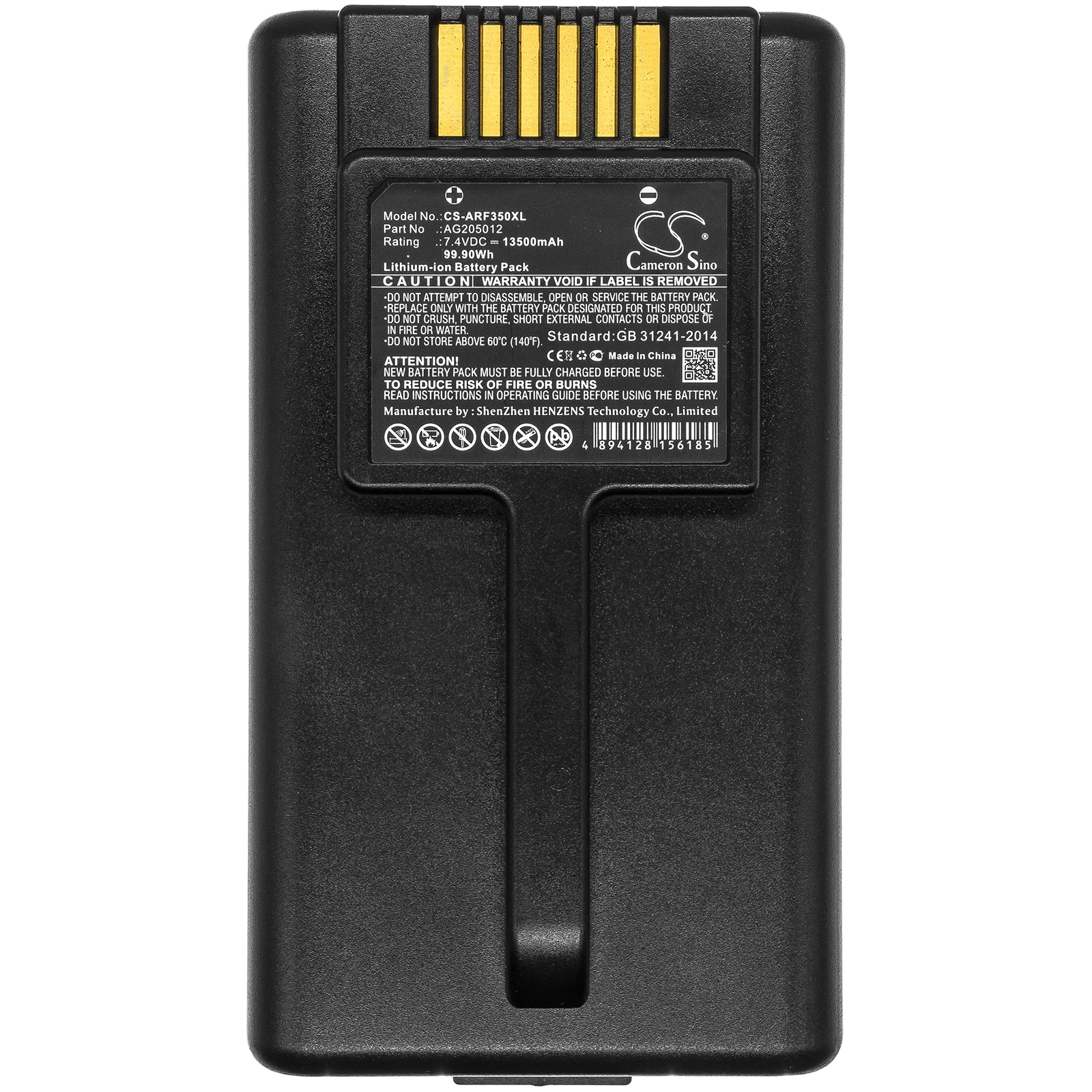 

Cameron Sino 13500mAh Battery For AeroFlex IFR Marconi AG205012