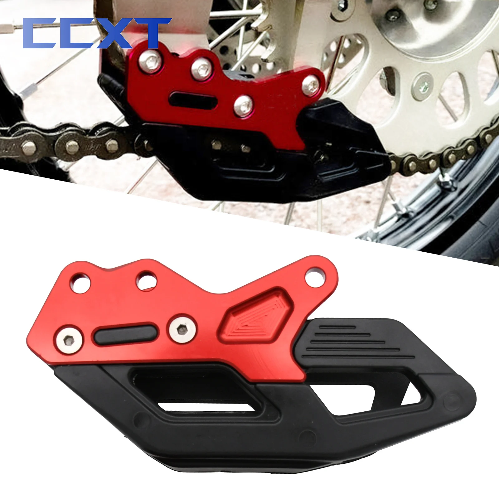 

Motorcycle Rear Chain Guide Guard For Honda CR CRF CR125 CR250 CRF250R CRF450R CRF250X CRF450X CRF250RX CRF450RX CRF450L Parts