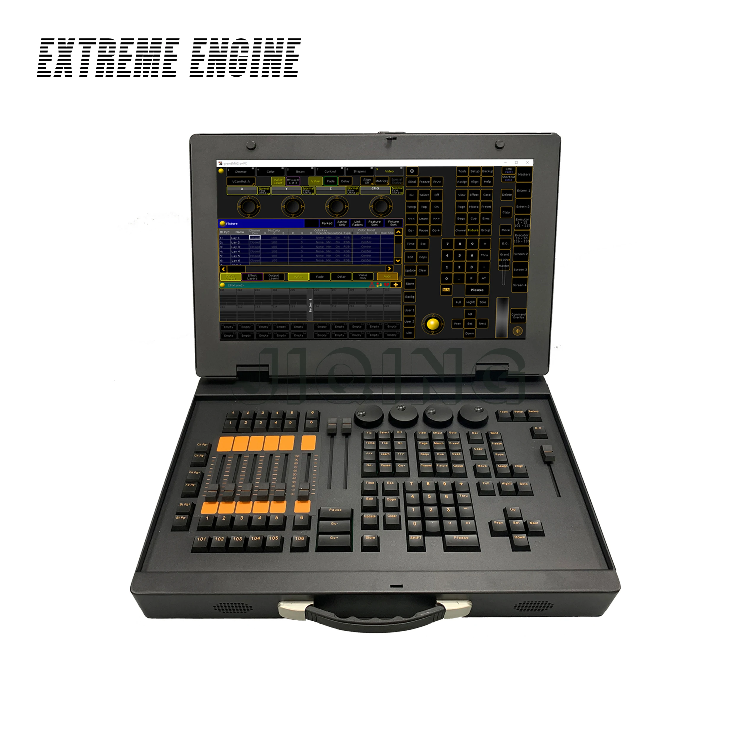 

MA2 BOOS laptop WING Console stage lights control led lighting console mini MA laptop DMX Controller Lighting Console