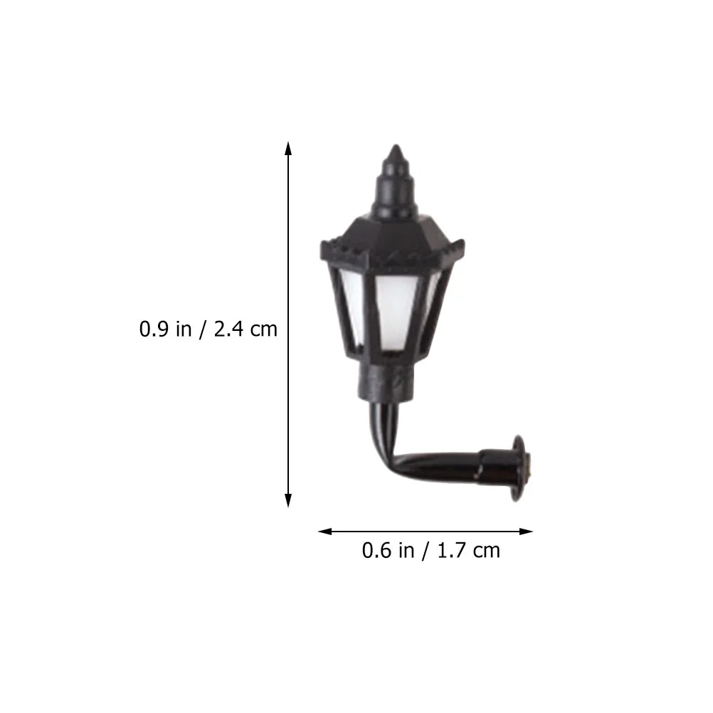 10 шт. мини-аксессуары микро пейзажный орнамент свет настенная миниатюрная