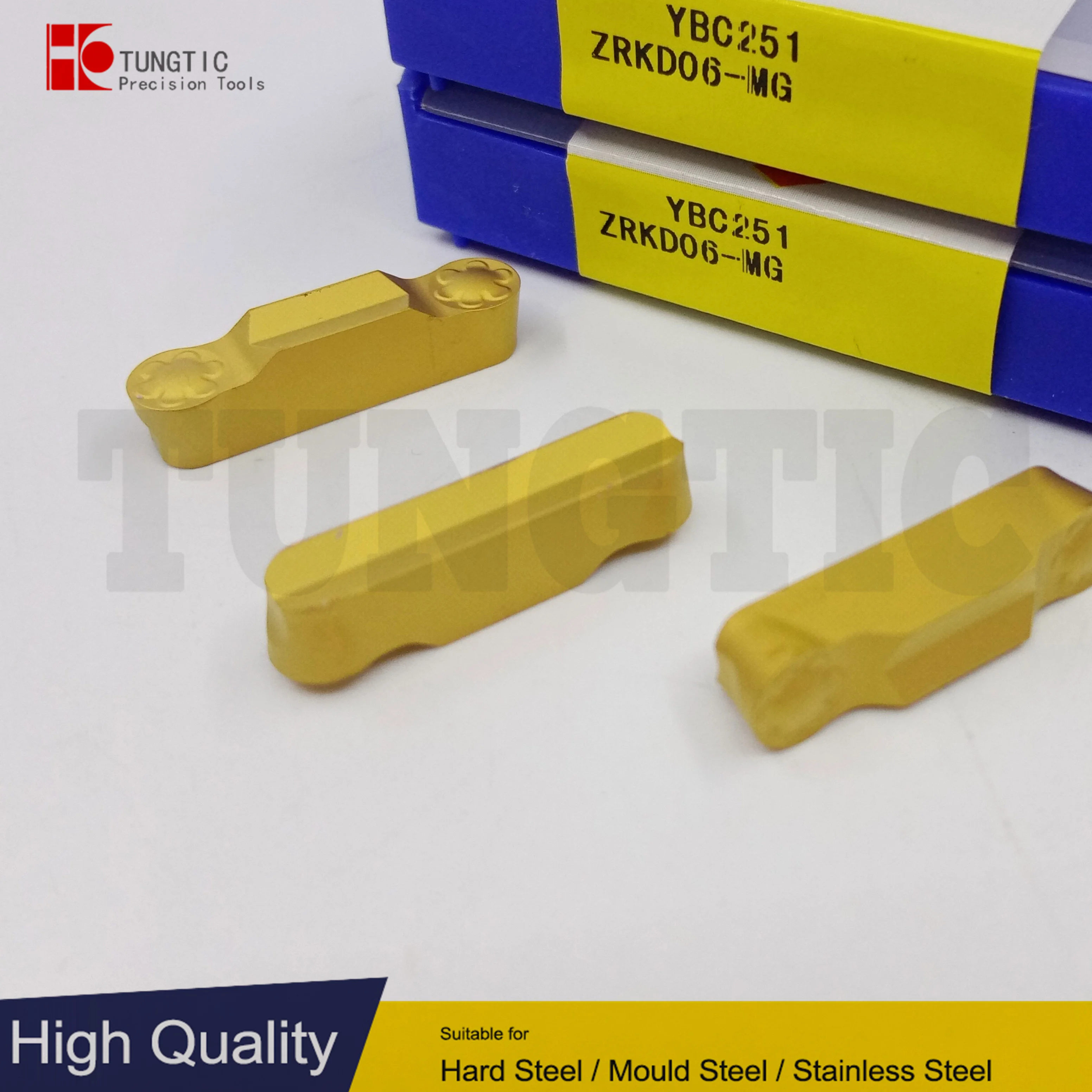 

TUNGTIC ZRKD 06-MG ZRKD06-MG Turning Inserts Carbide Cutter For Cast Iron