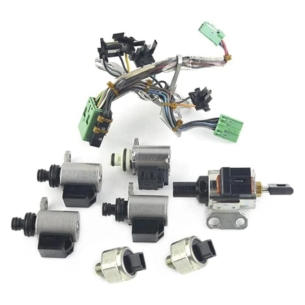 

JF011E RE0F10A CVT Transmission Solenoid Kit Car Valve Body Solenoids for Altima Rogue Sentra Caliber 2.5L QR25DE Engine