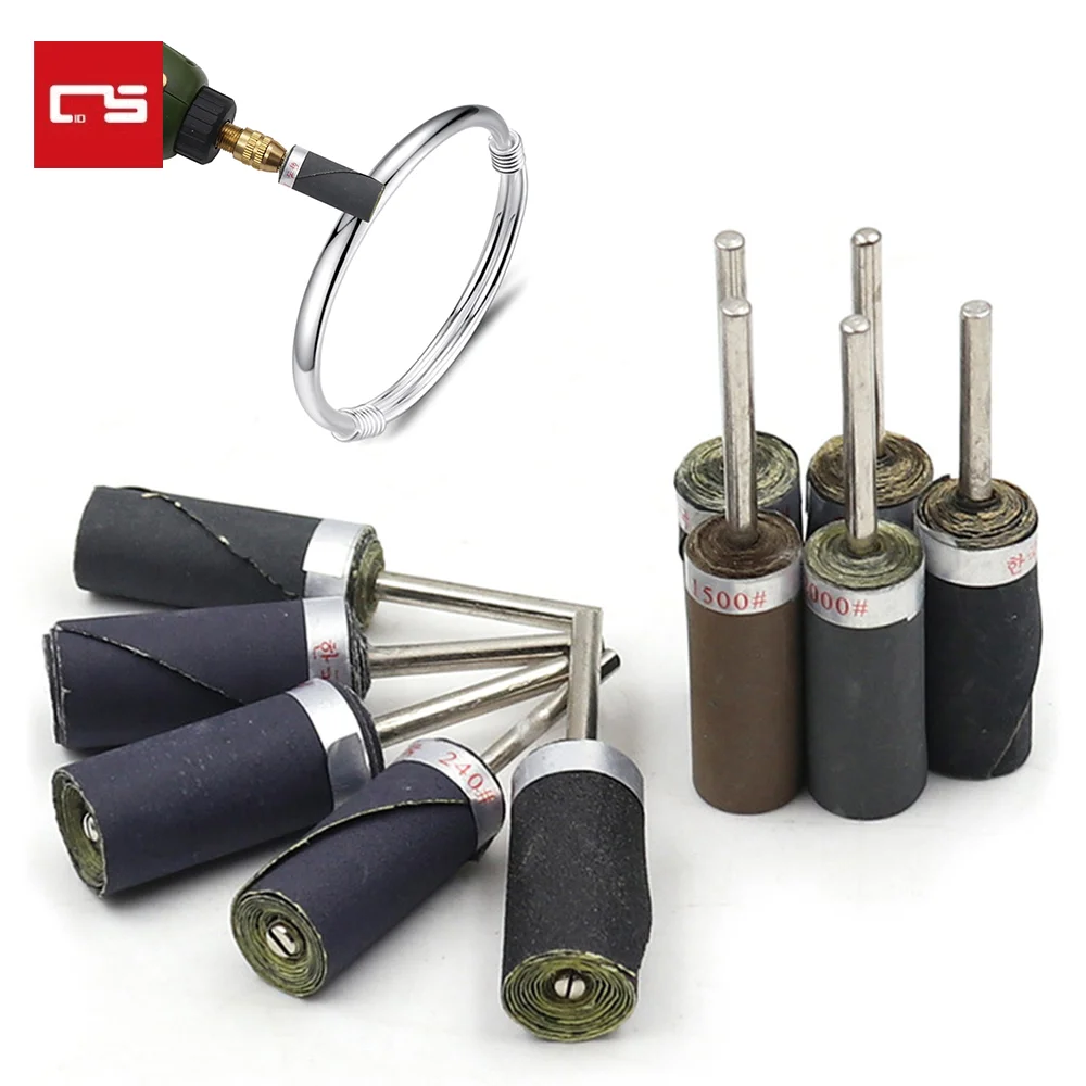 Стержень для наждачной бумаги 3 мм с зернистостью 180-2000 шлифовальный стержень