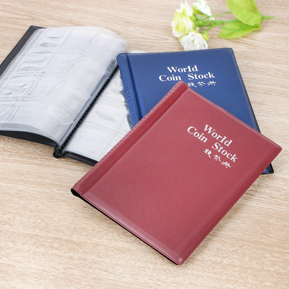 Альбом-органайзер для коллекционирования монет 120 карманов |