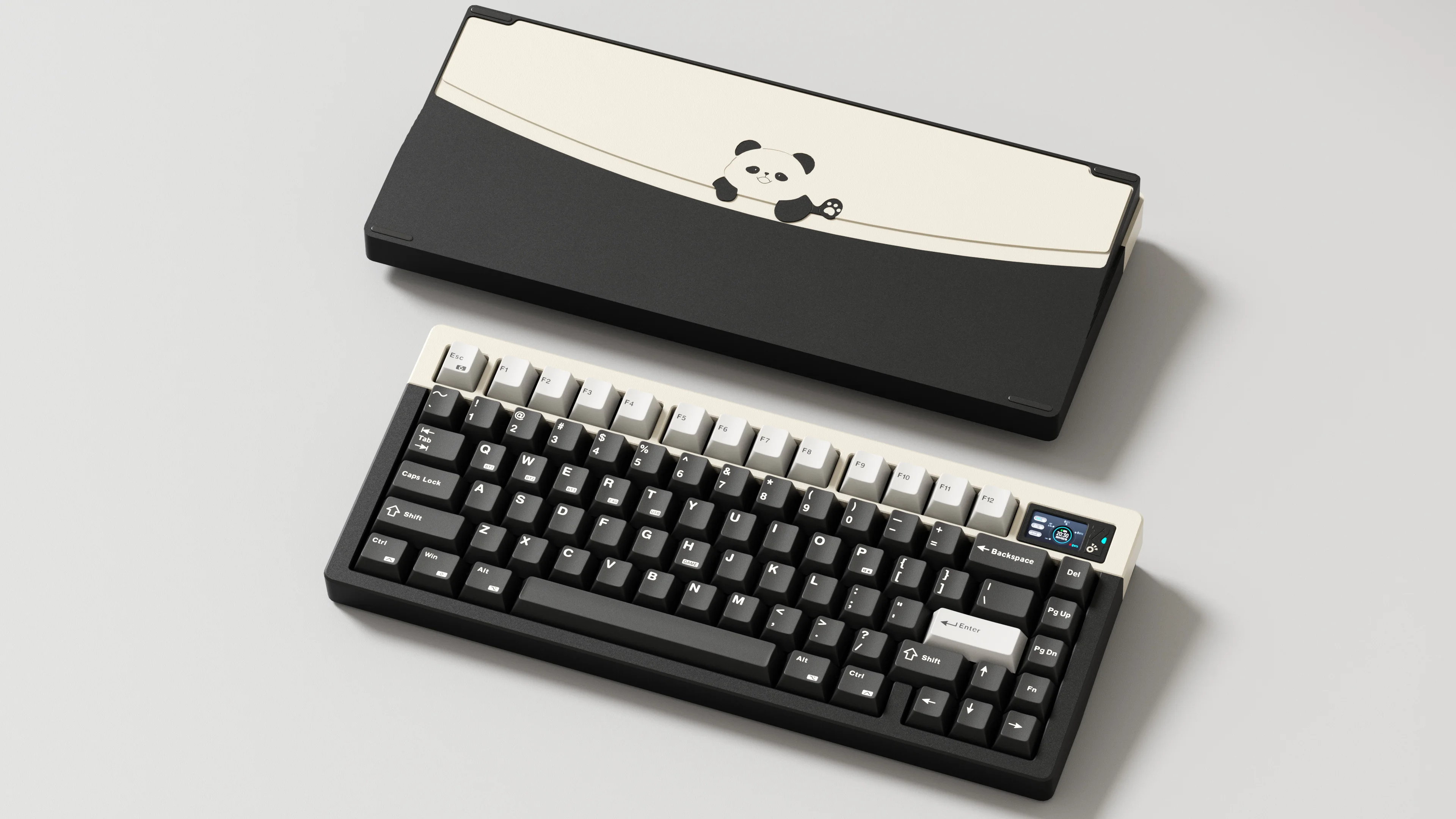 Клавиатура Luminkey Lumino75 три режима алюминиевая 75% ANSI/ISO Механическая игровая