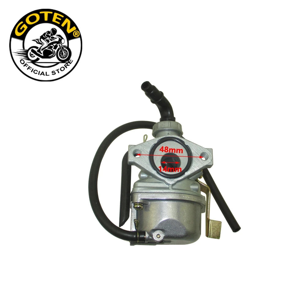 Карбюратор Goten PZ14A для 4-тактного 60cc полностью автоматического питбайка
