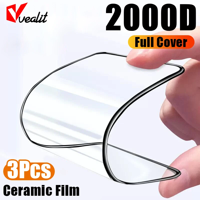 1-3 шт. керамическая защитная пленка для экрана Vivo iQOO 10 9 8 Pro Neo 7 6 V20 SE V21 V21e V23 V23e V25 V25e