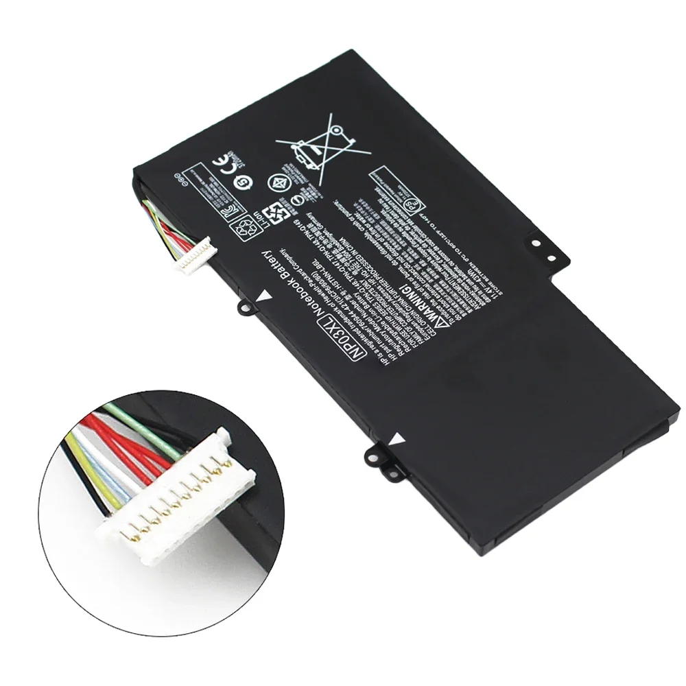 SHUOZB NP03XL Аккумулятор для ноутбука HP Pavilion X360 13-A010DX TPN-Q146 TPN-Q147 TPN-Q148 HSTNN-LB6L 760944 -421 15-U010DX