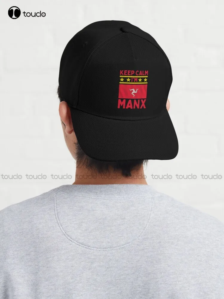 Бейсболка Manx с изображением острова Мэн головные уборы для мамы и папы хлопковая