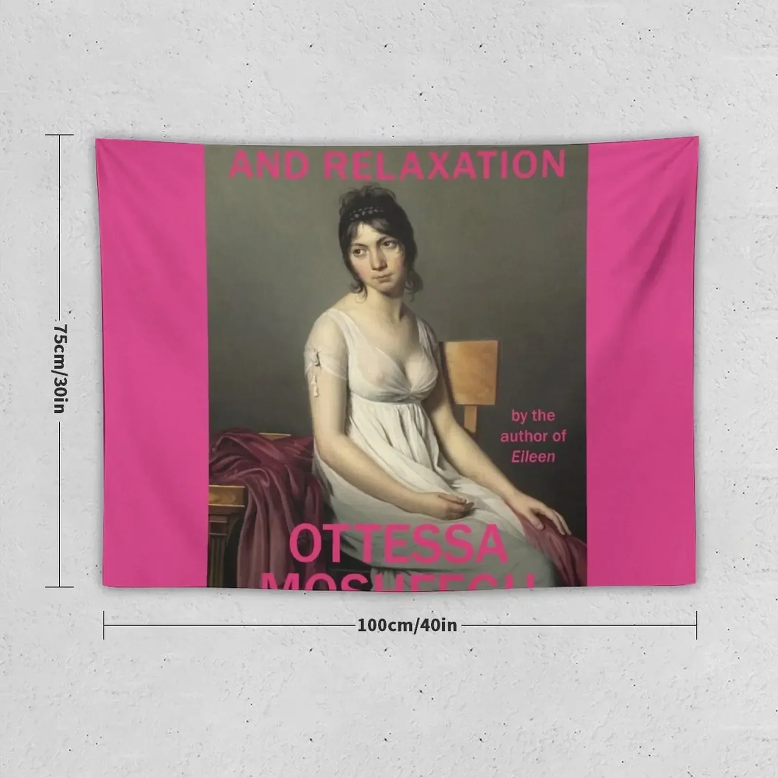 Мой год отдыха и расслабления от Ottessa Moshfegh гобелен эстетический Декор для комнаты