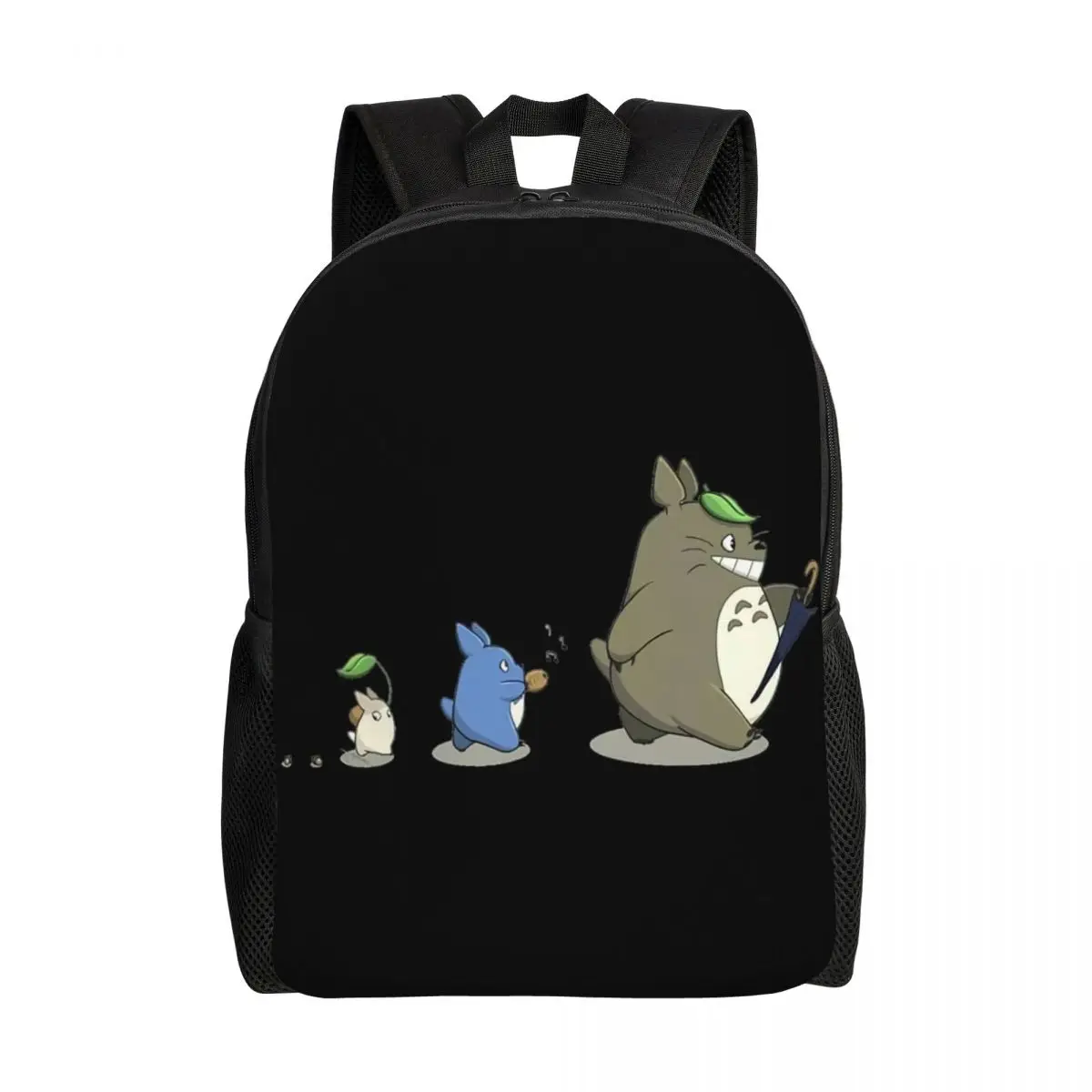 Custom My Neighbor Totoro Miyazaki Hayao Anime Backpack Men Women Casual Bookbag for College School Studio Ghibli Bags