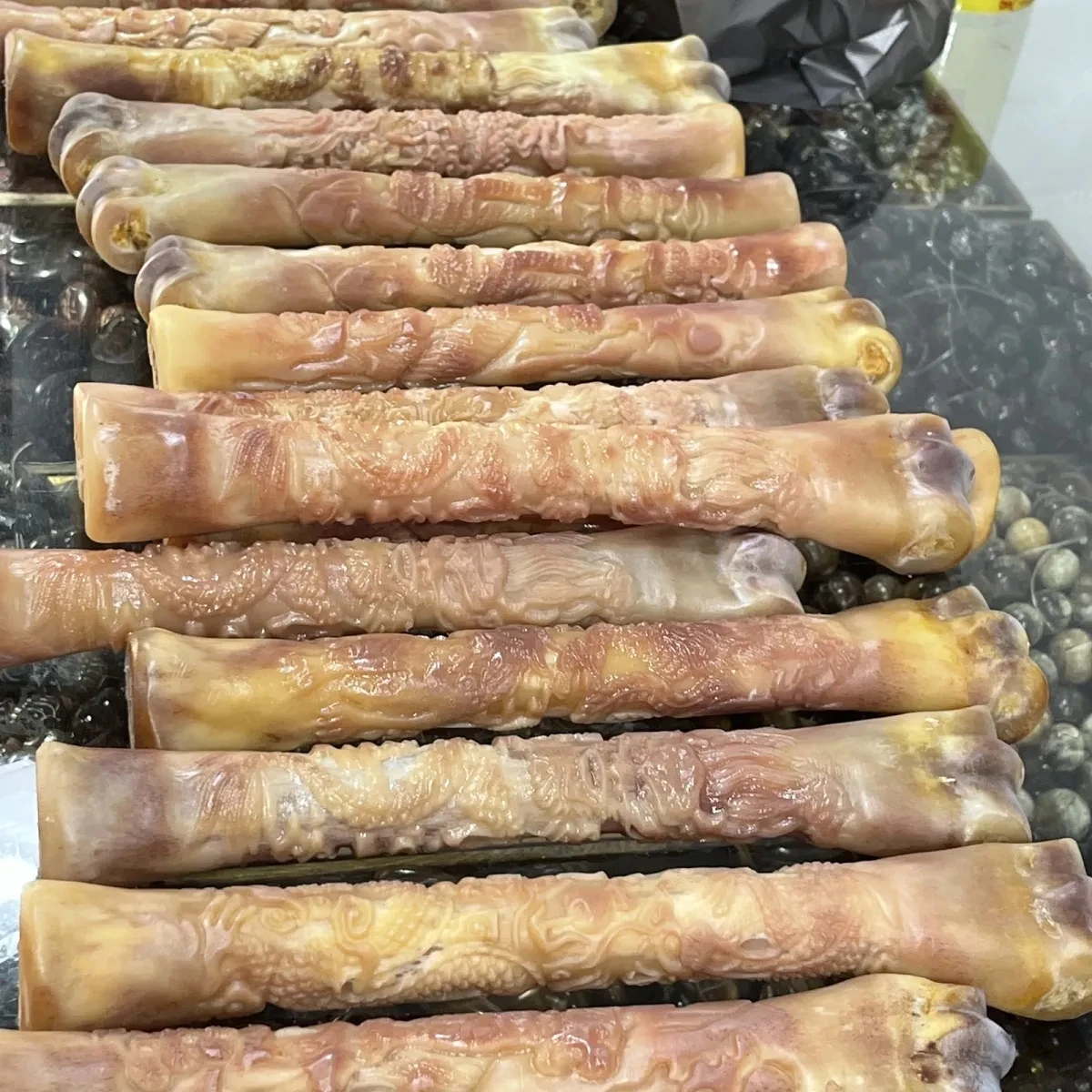 Fine Play Camel Bone Thigh Bone Whole Leg Bone Yuhua Blood Material Carving Flying Dragon Soak Wine Medicine To Strengthen Healt