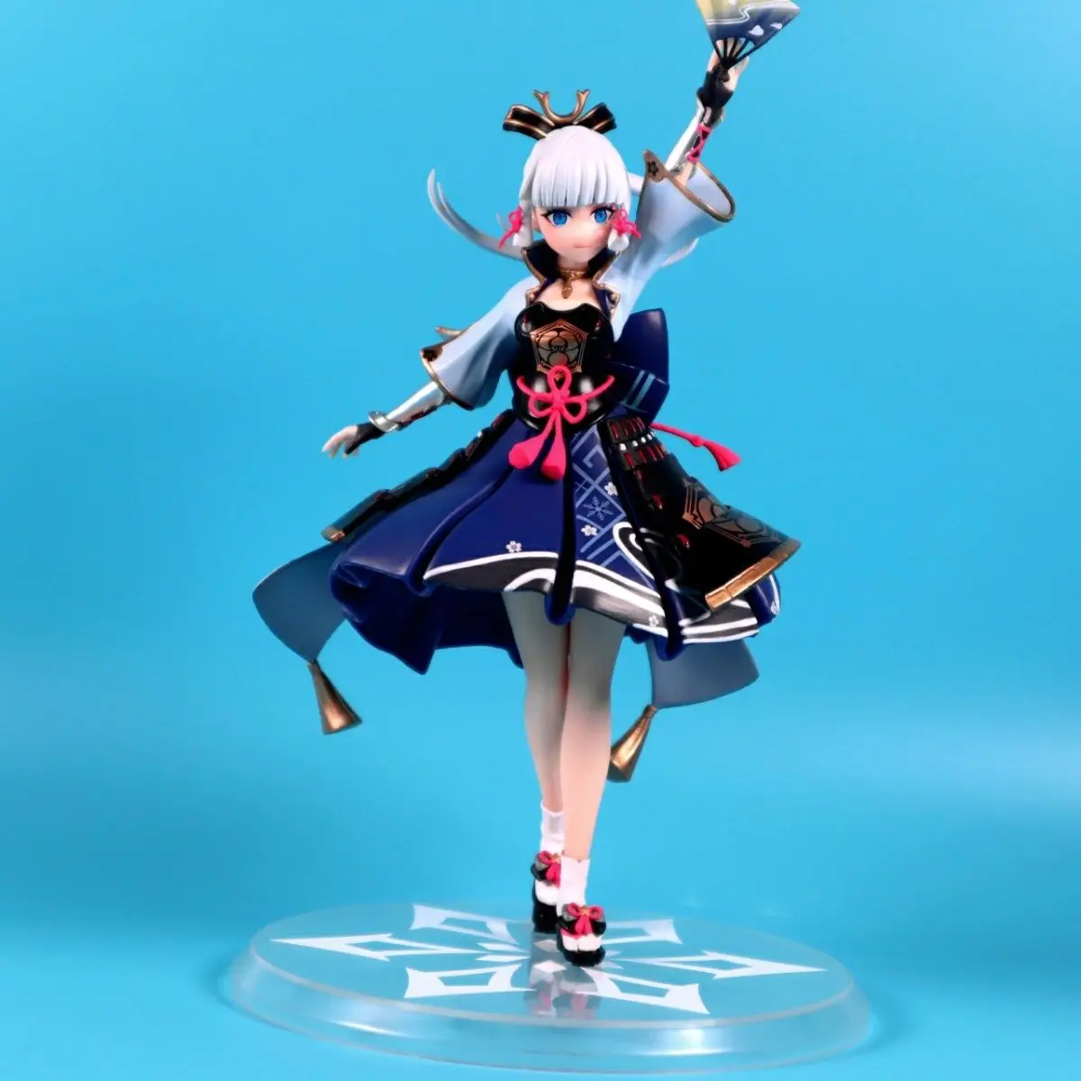 

25cm Genshin Impact Yae Miko Anime Figure Kamisato Ayaka Action Figurine Beelzebul Raiden Shogu Pvc Statue Model Doll Toys Kids