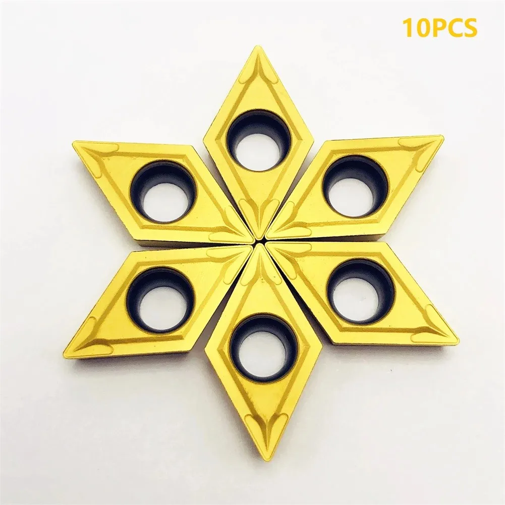 

10pcs DCMT070204 US735 DCMT21.51 Internal Turning Tool Carbide Turning Tool Milling Tool Lathe Tool CCMT