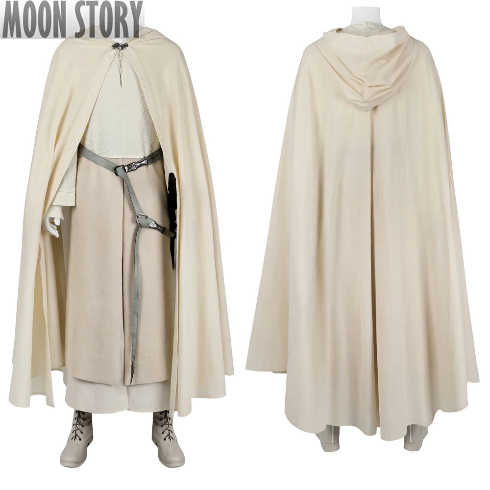 Властелин колец общение кольца Гэндальф белый с плащом Хэллоуин полный комплект