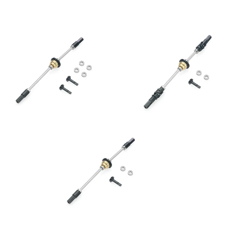 

Metal Drive Shaft Gear Bridge Axle Differential Kit For WPL C14 C24 C34 C44 B14 B16 B24 B36 1/16 RC Car Parts